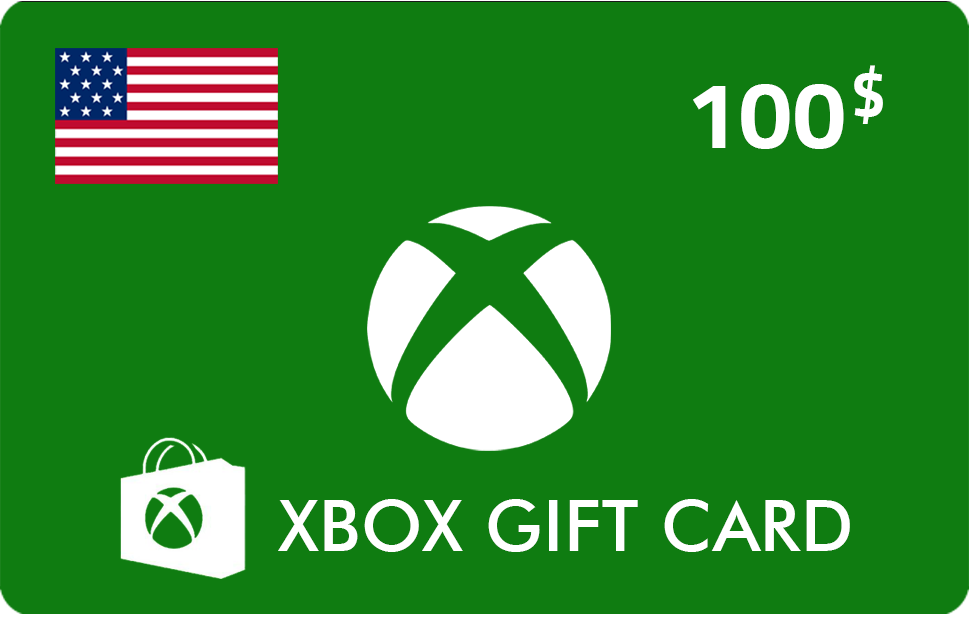 اكس بوكس 100$ أمريكي