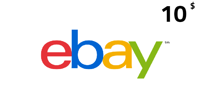 ايباي 10$ دولار (للحساب الامريكي)