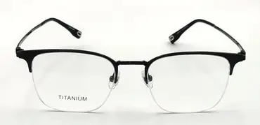 IP TETANUM-65002 / نظارة-طبية-نصف اطار-معدنية-للجنسين