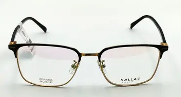 KALLA-KCF0046a / نظارة-طبية-اطار كامل-معدنية-للرجال