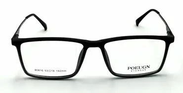 POEUGN-80816 / نظارة-طبية-اطار كامل-بلاستيكية-للرجال