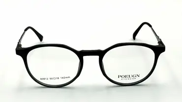 POEUGN-80812 / نظارة-طبية-اطار كامل- بلاستيكة -للنساء