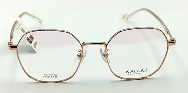 KALLA-KCF0112 / نظارة-طبية-اطار كامل- معدنية للنساء