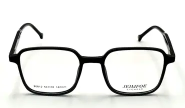 JEIMFOE-80812 / نظارة-طبية-اطار كامل- بلاستيكة -للنساء