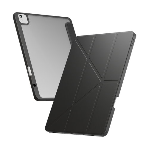LEVELO IPAD 13 AIR (2024) CONVER CLEAR BACK HYBRID CASE