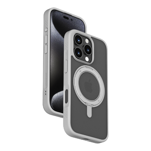 MOMAX IPHONE 16 SERIES CASEFORM ROLLER COVER CASE -GRAY