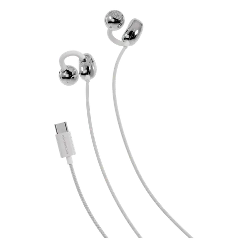 POWEROLOGY VORO EARHOOK USB-C WIRED EARPHONES