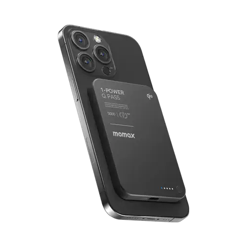 MOMAX 1-POWER Q.PASS MAGNETIC WIRELESS POWER BANK 5K
