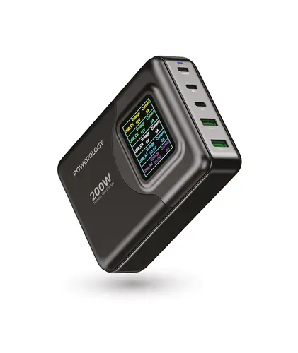 POWEROLOGY 200W GAN CHARGING TERMINAL