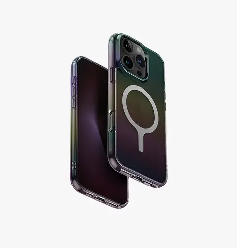 UNIQ IPHONE 16 SERIES IRIDESCIA -MIDNIGHT QUARTZ