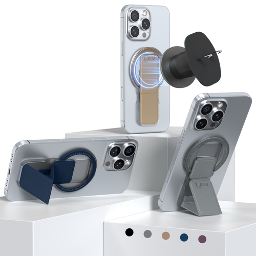 LAV TECH MAGNETIC 2-IN-1 GRIP & STAND