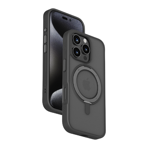 MOMAX IPHONE 16 SERIES CASEFORM ROLLER COVER CASE -BLACK