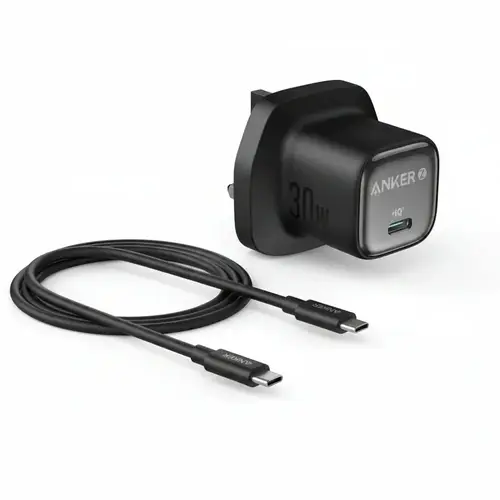 ANKER ZOLO CHARGER 30W WITH USB-C CABLE