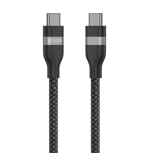ANKER USB-C TO USB-C CABLE(6ft, 240W, Upcycled-Braided)