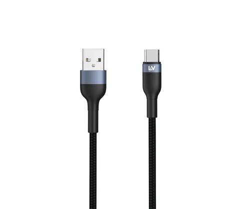LAV TECH WOVO USB TO TYPE-C CABLE 6A