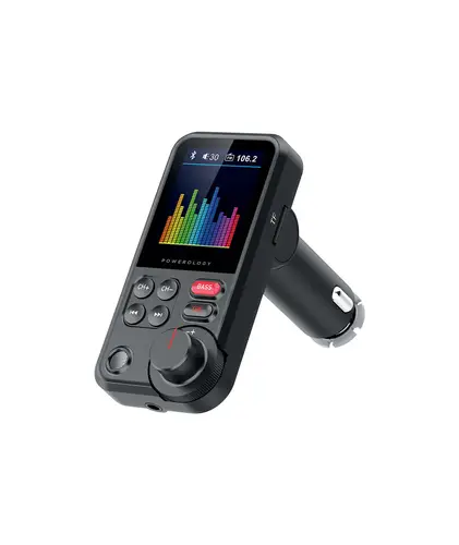 POWEROLOGY FM TRANSMITTER PRO CAR CHARGING