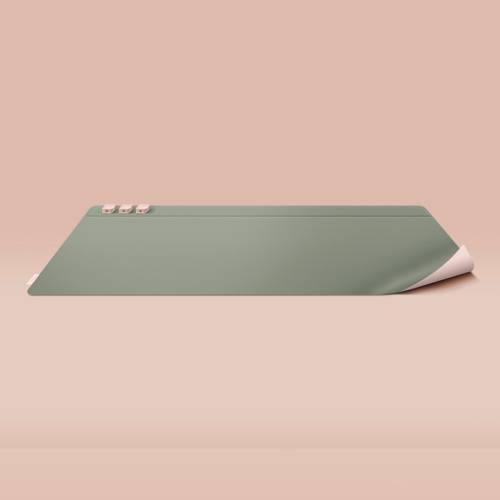 UNIQ HAGEN REVERSIBLE DESK MAT WITH MAGNETIC CABLE PODS