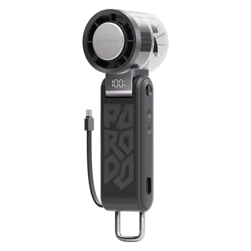 PORODO CHILLO VOLT PORTABLE HANDHELD FAN WITH SEMICONDUCTOR COOLING & POWER BANK