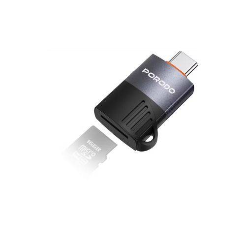 PORODO OTG TF CARD READER