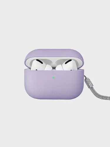 UNIQ AIRPODS PRO 2ND GENERATION LINO SILICONE CASE - PURPLE
