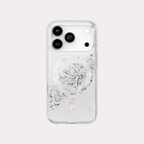 COEHL CRYSTELLE SPARKLING SILVER CASE FOR IPHONE 17 SERIES