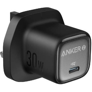 ANKER  30W FAST CHARGING ZOLO CHARGER - BLACK