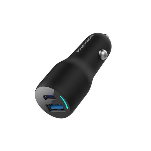 POWEROLOGY 35W DUAL PORT CAR CHARGER