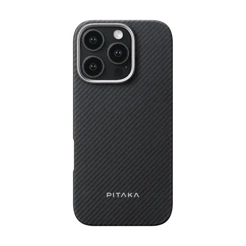 PITAKA IPHONE 16 SERIES ULTRA-SLIM CASE -BLACK/GRAY