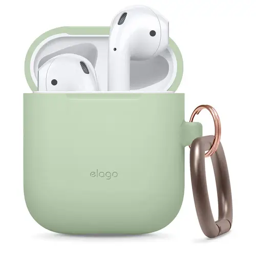 ELAGO AIRPODS 1ST & 2ND GENERATION HANG CASE - MINT GREEN
