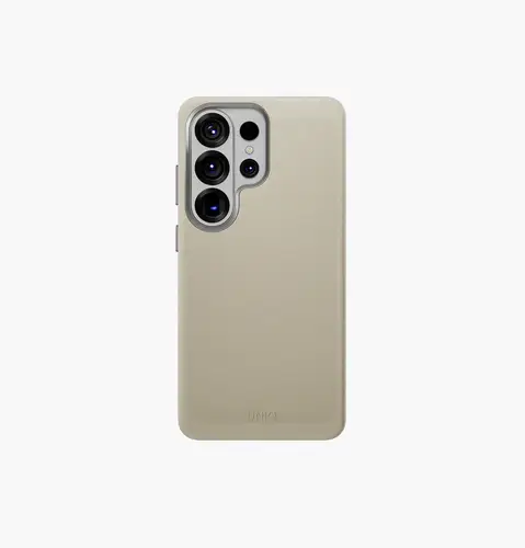 UNIQ GALAXY S26 SERIES LYDEN SLEEK LEATHERETTE CASE-CLAY