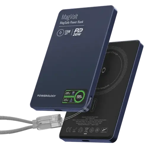 POWEROLOGY MAGVOLT 5000mAh WIRELESS POWERBANK