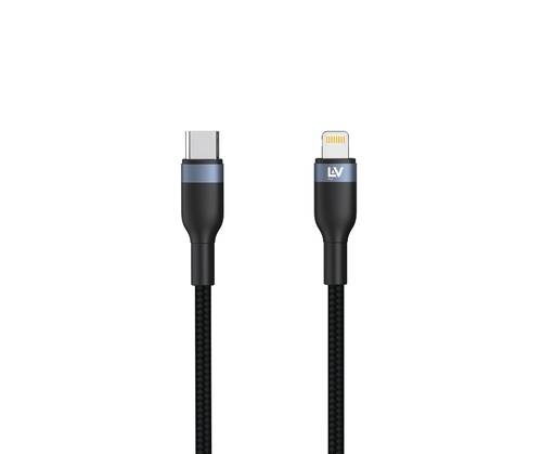 LAV TECH WOVO TYPE-C TO LIGHTNING CABLE 30W