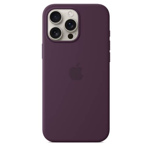 APPLE IPHONE 16 SERIES SILICONE MAGSAFE CASE -PLUM