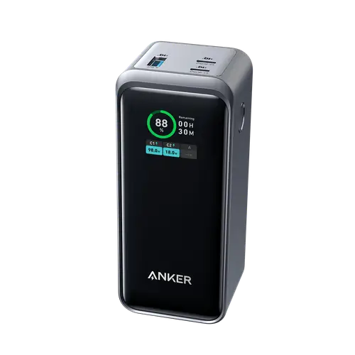 ANKER PRIME 20,000MAH POWER BANK (200W) -BLACK