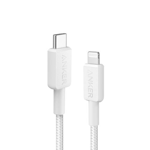 ANKER 322 USB-C TO LIGHTNING BRAIDED CABLE -WHITE