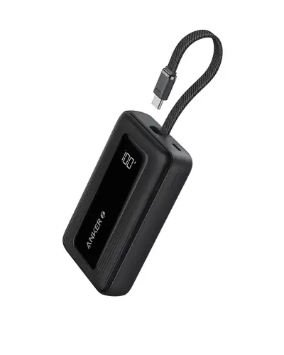 ANKER 10,000 MAH ZOLO POWER BANK 30W WITH BUILT-IN USB-C CABLE