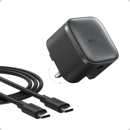 ANKER NANO CHARGER 45W WITH USB-C CABLE