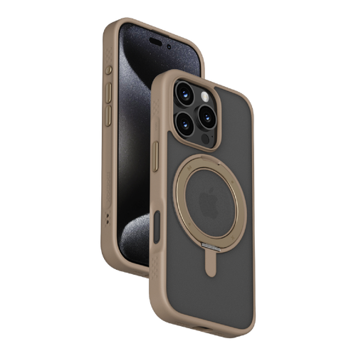 MOMAX IPHONE 16 SERIES CASEFORM ROLLER COVER CASE -GOLD