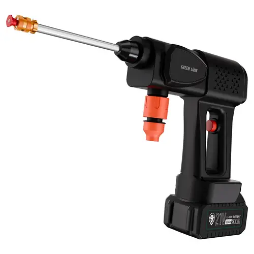 GREEN LION 21V CORDLESS PRESSURE WASH GUN