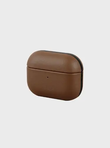UNIQ TERRA AIRPODS PRO GENUINE LEATHER CASE - BROWN