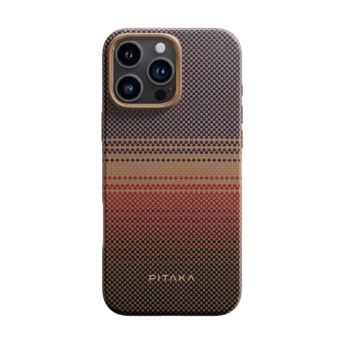 PITAKA IPHONE 16 SERIES MILITARY-GRADE PROTECTIVE CASE -SUNSET