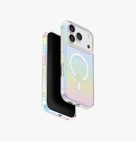UNIQ IRIDESCIA SLIM HYBRID CASE FOR IPHONE 17 SERIES - HOLO QUARTZ