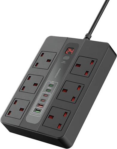 PORODO MULTI-PORT POWER HUB 4 USB-C/2 USB 3M