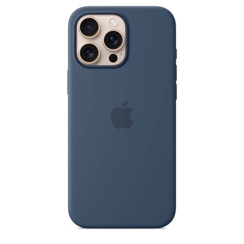 APPLE IPHONE 16 SERIES SILICONE CASE MAGSAFE -DENIM