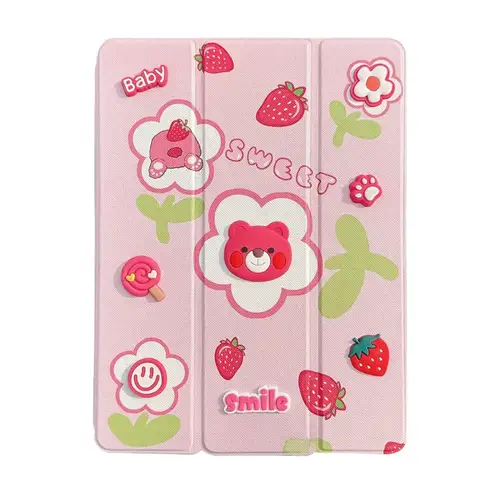 GREEN LION IPAD AIR 13(2024) GK-10 KIDS LEATHER CAES 