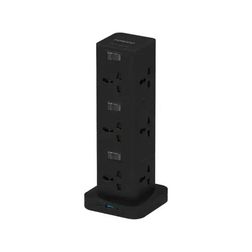 PORODO THREE-STOREY 12AC POWER HUB