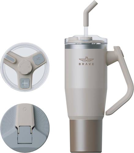 BRAVE BT-01PK TEMPGUARD TRAVEL MUG THERMAL TUMBLER 1200mL/40oz
