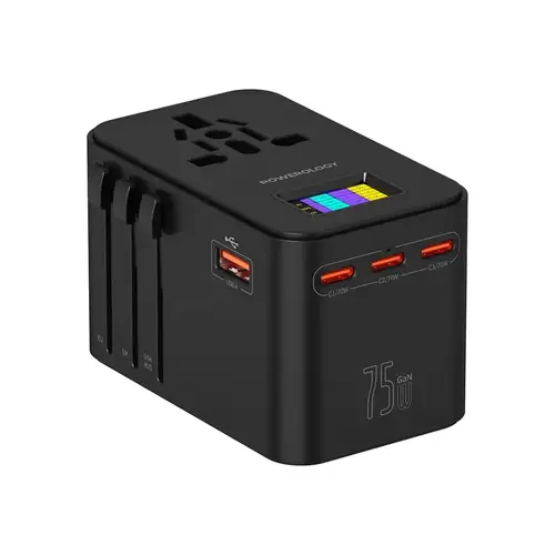 POWEROLOGY UNIVERSAL CHARGER GAN 75W