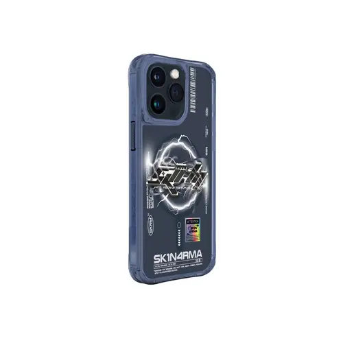 SKINARMA IPHONE 15 SERIES BOLT WITH MAGSAFE COVER -BLUE