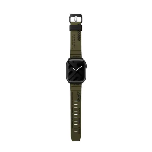 SKINARMA APPLE WATCH 42/44/45/49 MM SHOKKU BAND -GREEN 
